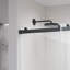 Porte de douche à double coulissement sans cadre 68 po x 72 po x 76 po HD -118021318