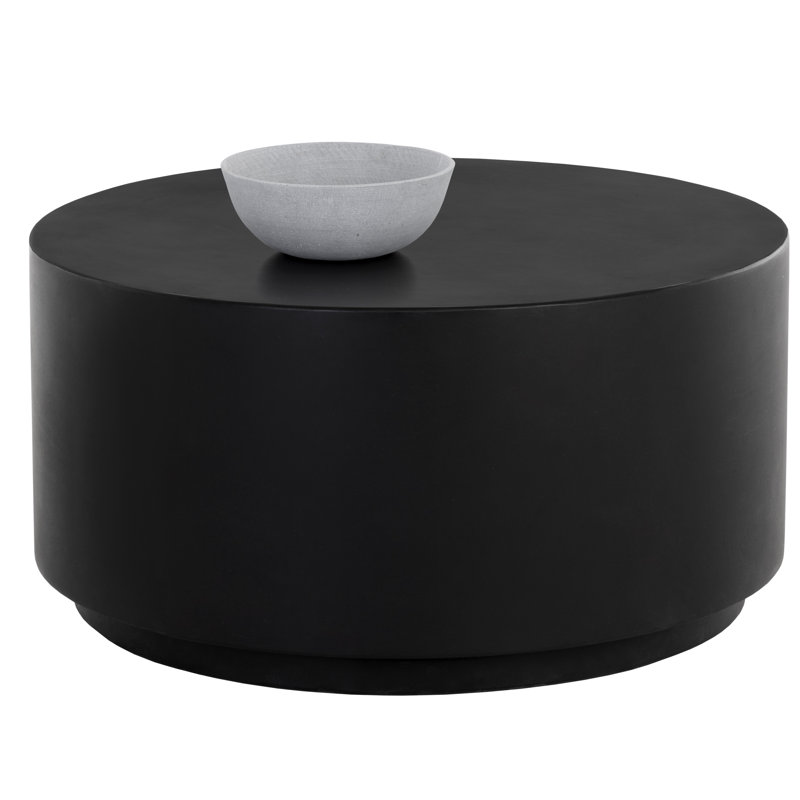 Glass Coffee Table, Black
