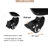 Aidelyn 27.5'' W  Metal Frame TV Stand, Mobile TV Stand With Lockable Wheels