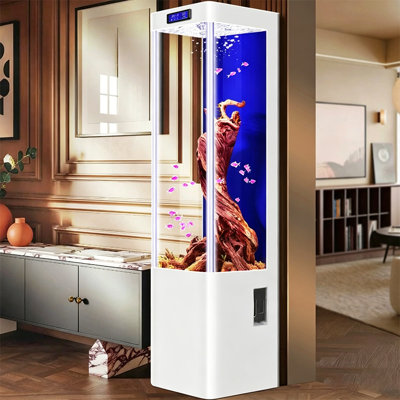 40-47 Gallon Glass Manufactured Wood Modern Eco Aquarium Tank
