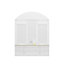 Armoire / garde-robe multifonctionnelle avec porte-chaussures, cintres et crochets. Garde-robe - Une garde-robe est fabriquée en panneau de fibres à densité moyenne robuste avec un design moderne-38437909