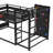 Calix Loft Bed With Basketball Hoop, Climbing Wall, And Metal Frame-125179411-133462181