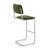 Walsh Upholstered Velvet Counter Stool with Steel Frame-106216011-106216010