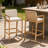 Wood Outdoor Barstool