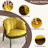27.4" W Velvet Cotton Linen Removable Lounge Chair Accent Chair-1247396124