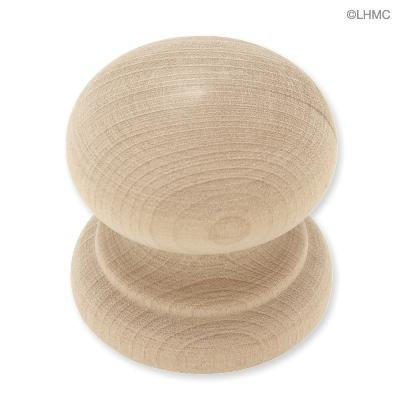 (Paquet de 5) Bouton de 1 3/4 po blanc