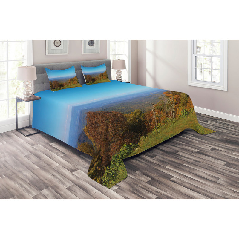 Rustic Coverlet, King Bedspread + 2 Shams
