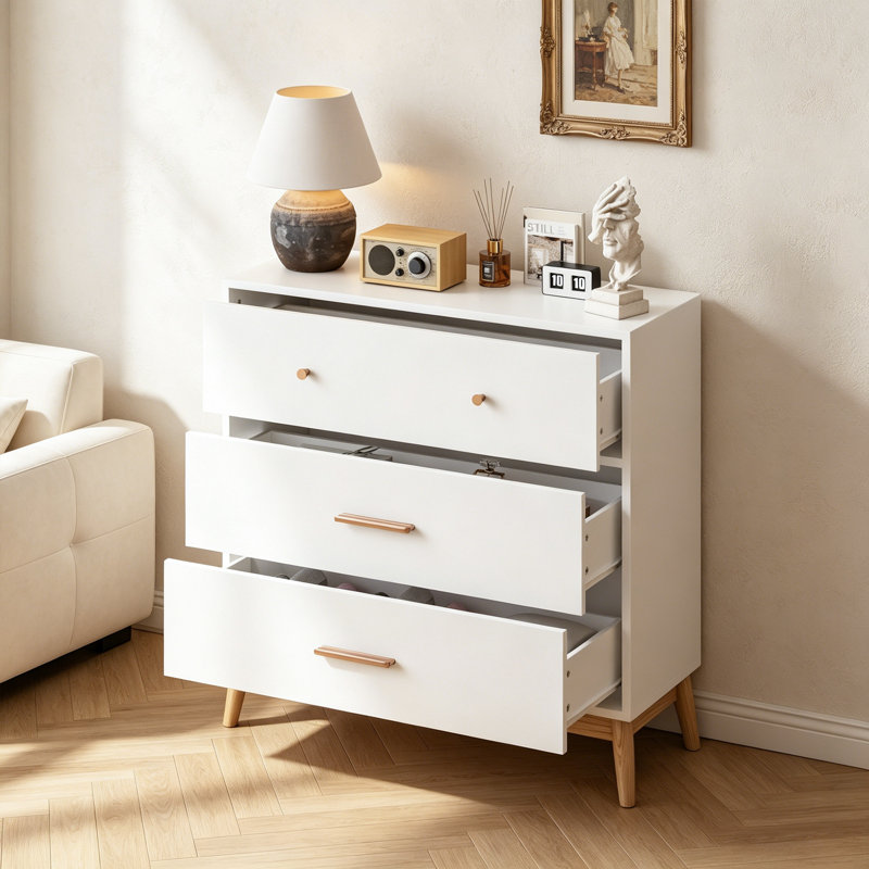 Commode moderne avec 3 tiroirs