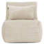 icon Noa Modular Bean Bag High Back Chair, Jumbo Cord, Stone-524666058