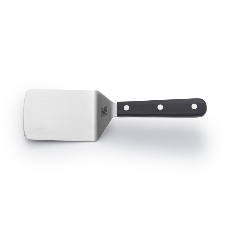 Sabatier Triple Rivet Stainless Steel Wide Turner, Black