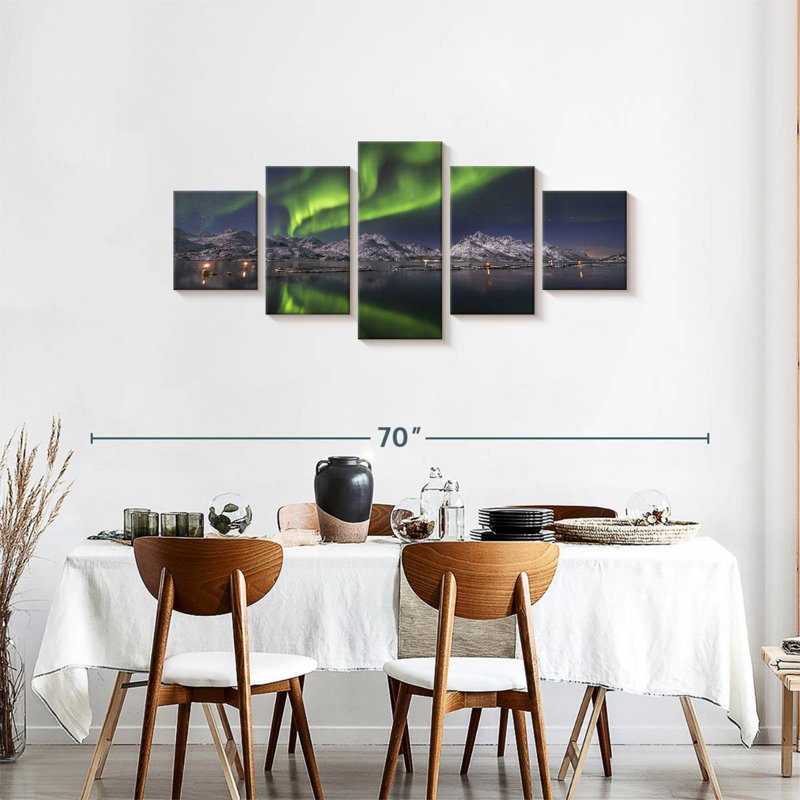Alvord Northern Lights Reflection, 24" H x 55" W