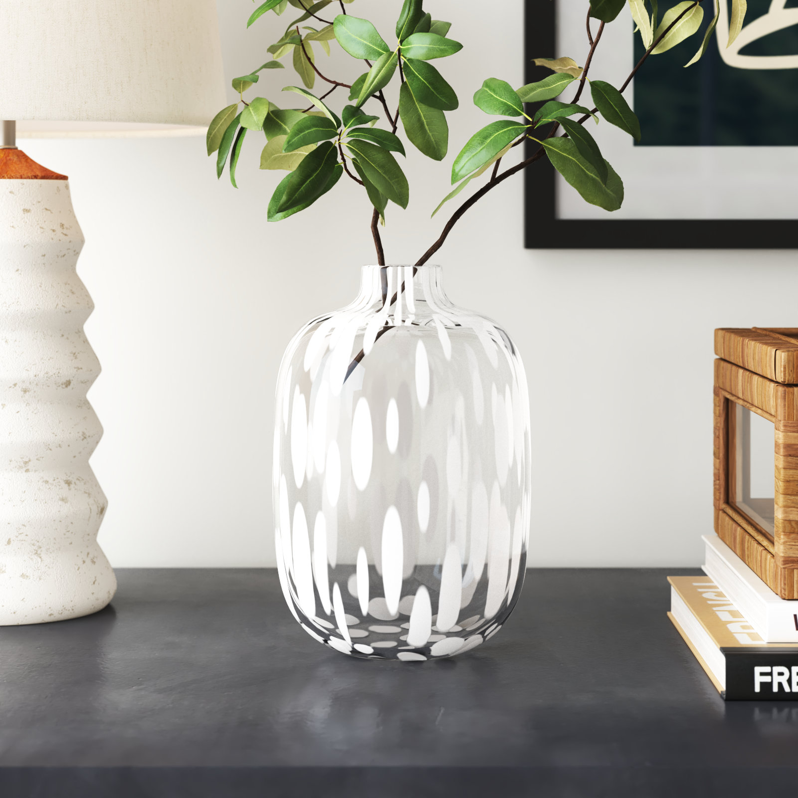 Cersie Glass Table Vase