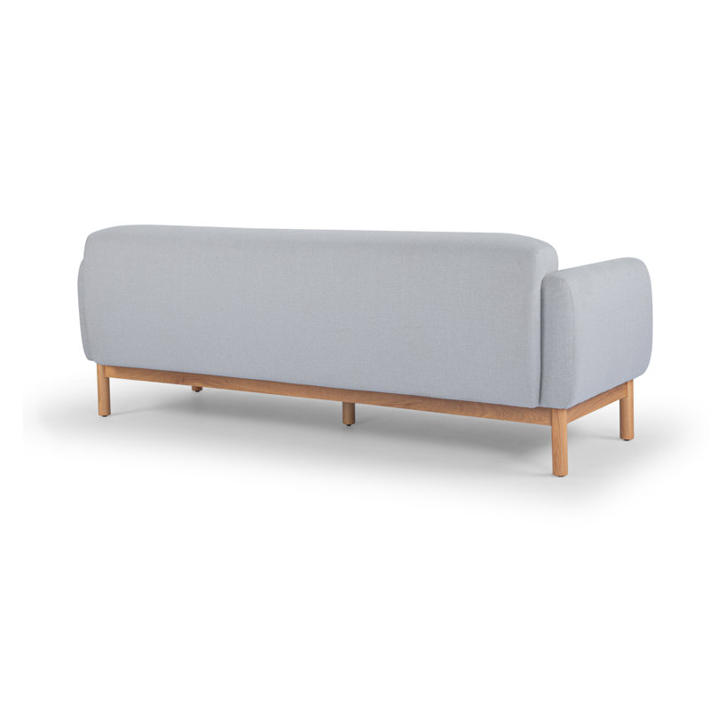 Tulum Sofa, 87" W, Metro Light Gray Linen Blend