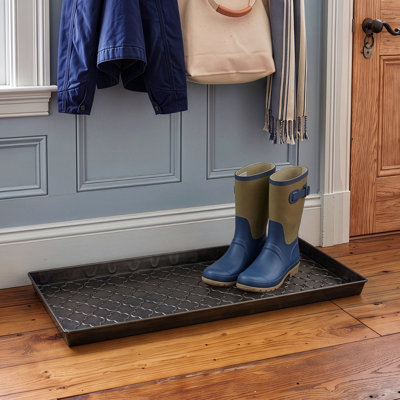 Trellis 30 in. x 13 in. Indoor Boot Tray