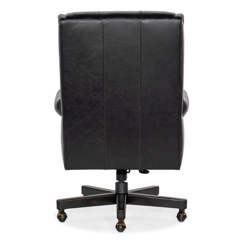 Charleston Leather Swivel Executive Chair