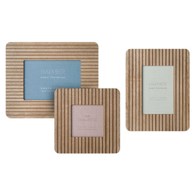 Damita Brown Versatile Picture Frame - Set of 3
