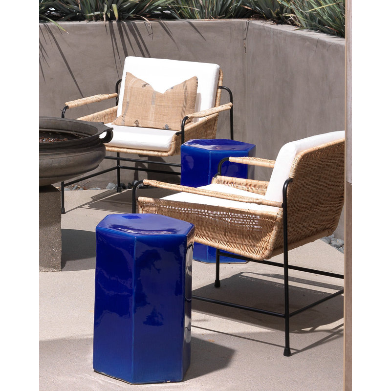 Porto End Table, 13"H x 13"W x 15"D