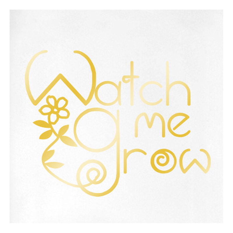Wall Decal, Shiny Gold