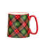 10 grandes tasses de Noël écossaises Street