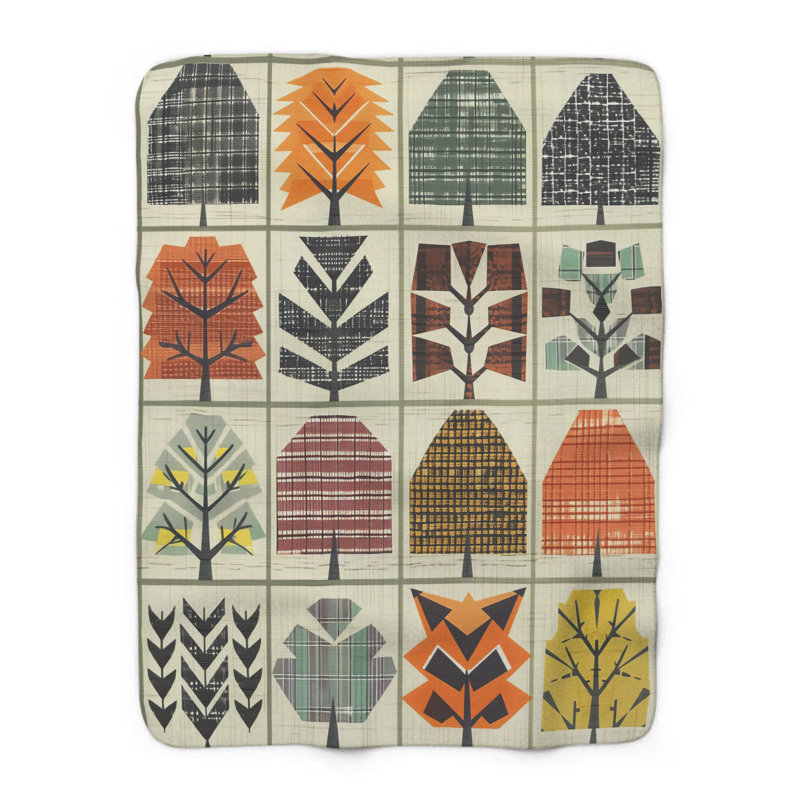 Couverture Nordic Nature, Grand lit