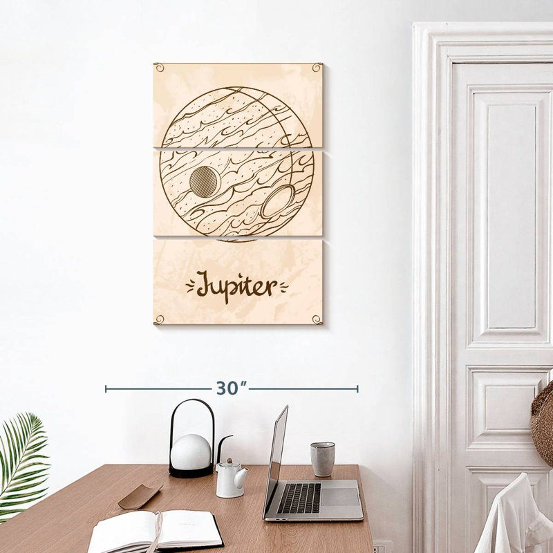 Style rétro Oberle Jupiter, H 32 po x l 20 po