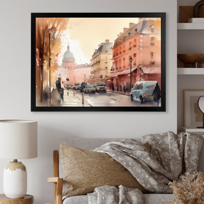 Watercolor Of Paris France III " Watercolor Of Paris France III "
