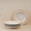 Porcelain Prime Deep Plate, Sand, 10.2"