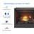 Corby 29.1 W Vent Free Propane and Natural Gas Fireplace Insert Only