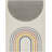 Andressa Rectangle Machine Woven Polypropylene Area Rug in Grey-70927989