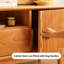 Nordic style solid wood TV cabinet-107773932