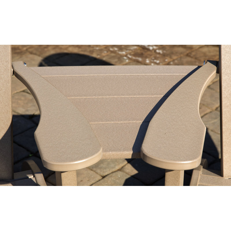 Aatikah Outdoor Adirondack Set, Weathered Wood