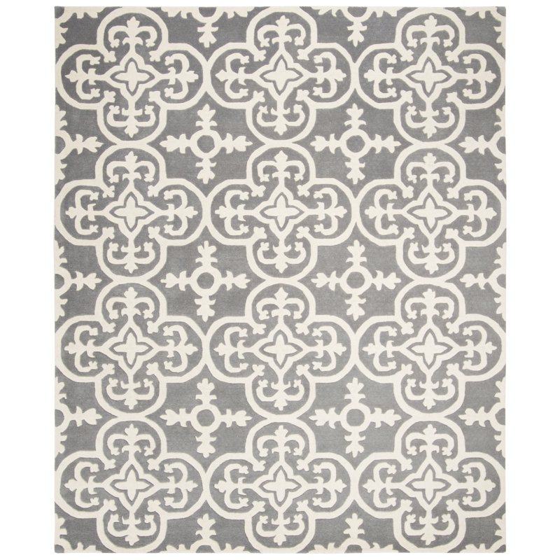 Chatham Hand Tufted Wool Geometric Rug, Rectangle 8' x 10'