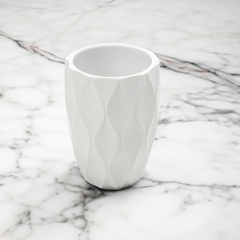 Verre ondulé blanc, Blanc