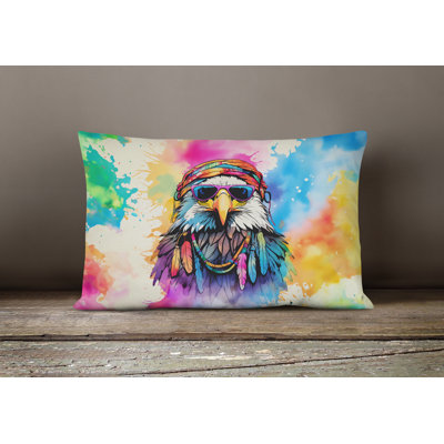 Hippie Animals Outdoor Throw Pillow
