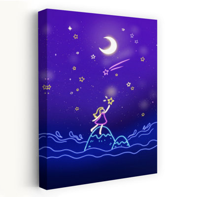 1 Piece Wrapped Canvas Wall Art