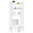 3-Tier Wooden Over The Toilet Storage Shelf-1048722479