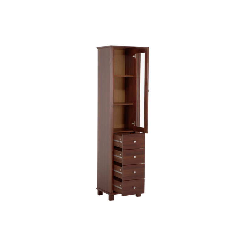 Agisilaos Freestanding Linen Cabinet