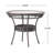 Figi Pe 34In Glass Table (Kd)-1966556835