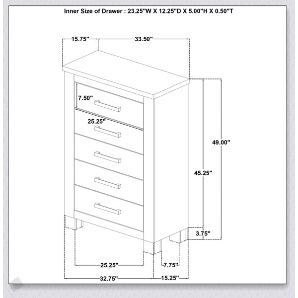 Dimensions du produit
