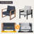 Arunas 7-Person Patio Conversation Set with Cushions