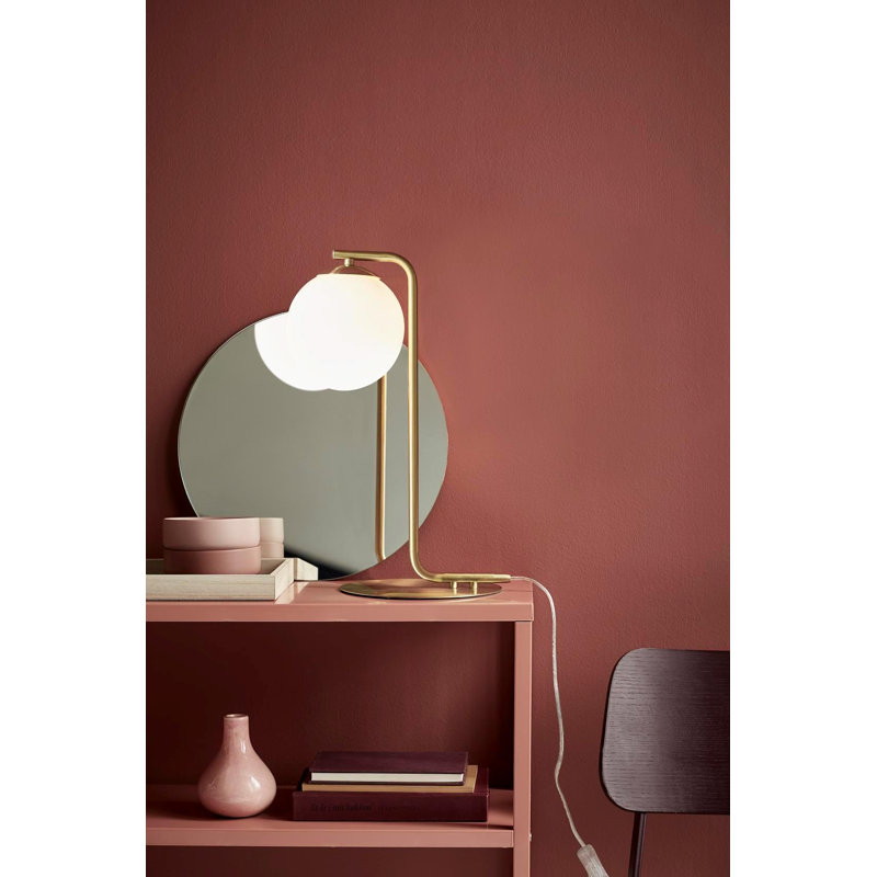 Grant Metal Arched Lamp, Brass