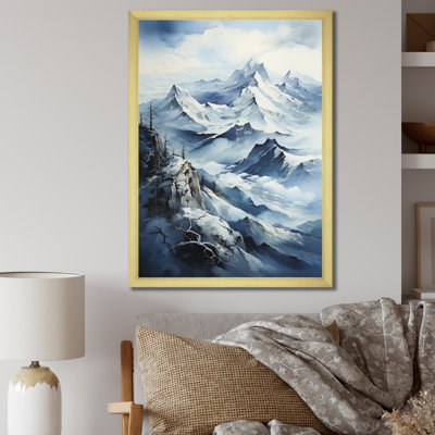 Jaimaine Alaska Snowy Peaks sur impression sur toile