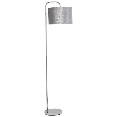 Tallapoosa 20 H cm Chrome Arched Floor Lamp