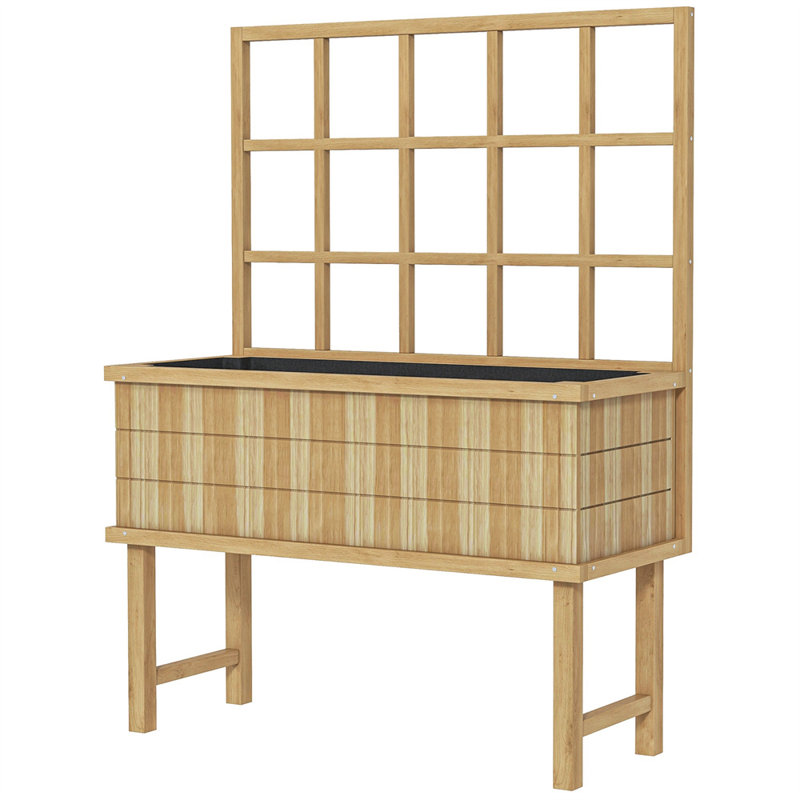 Wood Elevated Planter