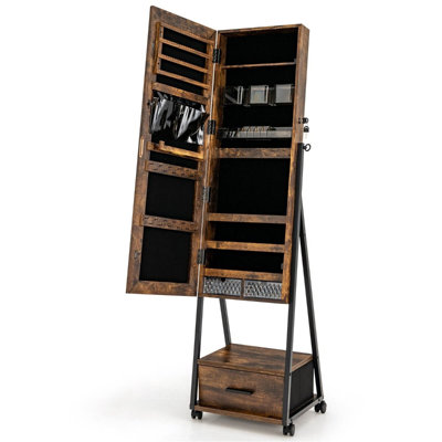Freestanding Jewelry Armoire