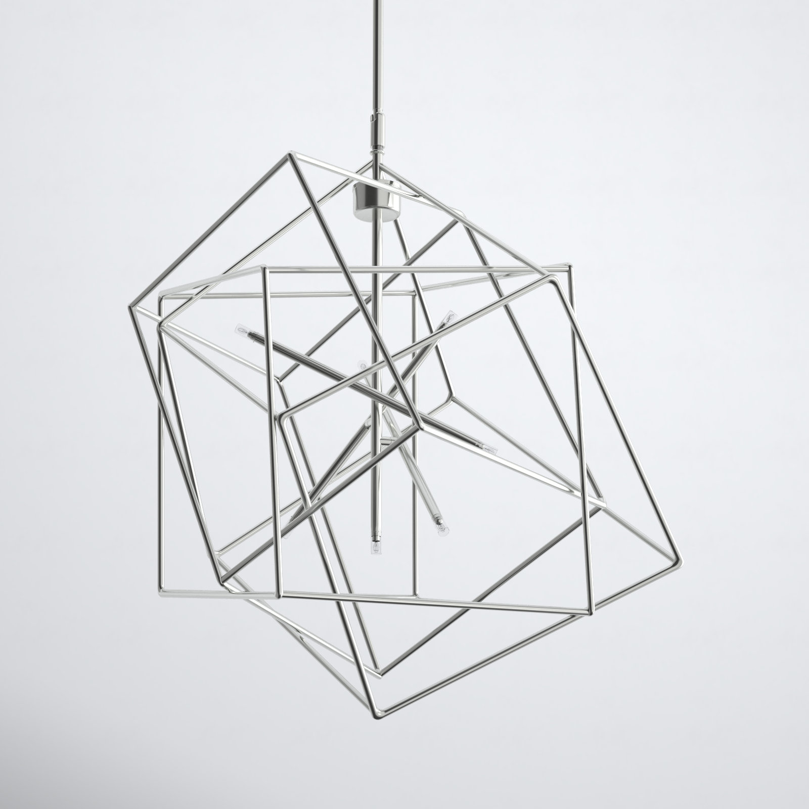 Ezo 7 - Light Geometric Chandelier