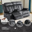 Causeuse inclinable en velours 70,9 po-2029295202