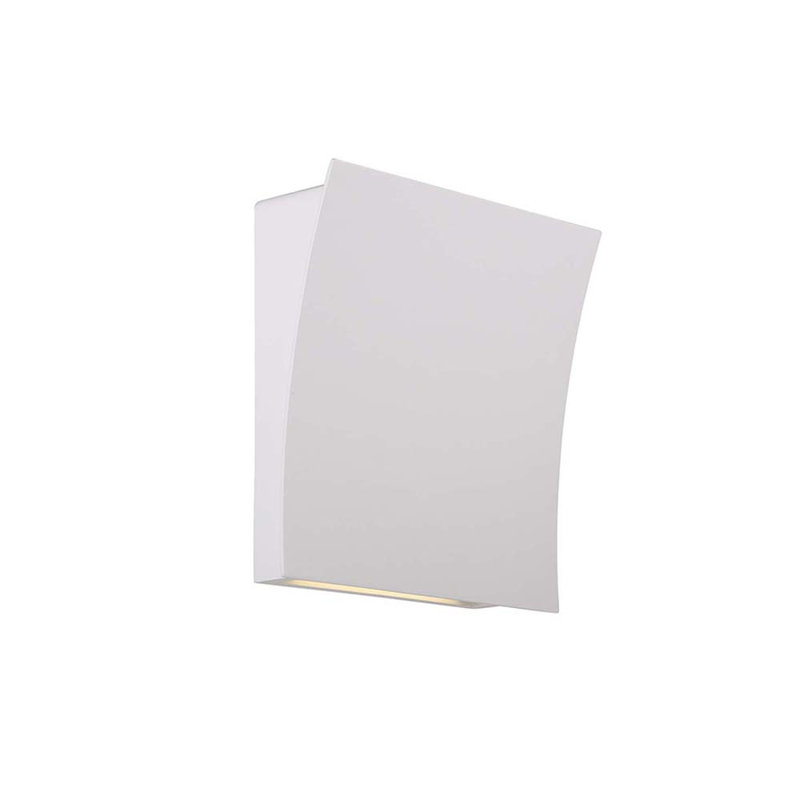 Plafonnier encastré 1 lumière Slide, Blanc, 2700 K