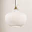 Luminaire suspendu en verre à 1 lumière à intensité variable Collina-66203351