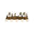 Rustic Lodge 5 - Light Dimmable Vanity Light